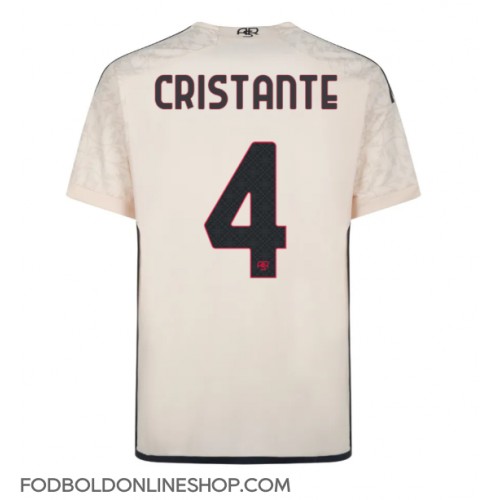 AS Roma Bryan Cristante #4 Udebanetrøje 2023-24 Kortærmet